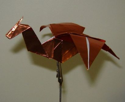 Comment faire un dragon Origami 10 étapes