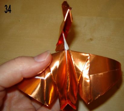 Wie ein Origami Drachen 10 Schritte, um