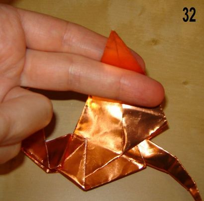 Wie ein Origami Drachen 10 Schritte, um