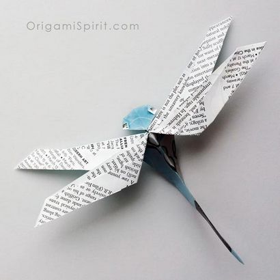 Comment faire une libellule Origami
