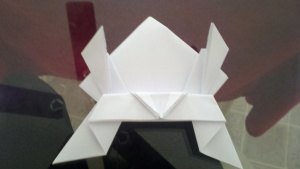 Comment faire une grenouille Origami, papercanyons