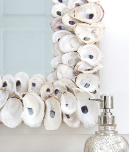 Comment faire un Oyster Shell Mirror - Shine Your Light
