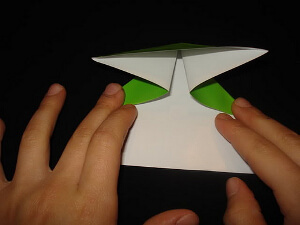 Wie man ein Origami Papier Jumping Frog Make - K4 Craft