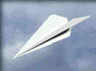Wie man ein Papierflugzeug, Origami für Kinder