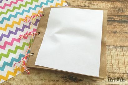 Comment faire un livre sac en papier pour les enfants