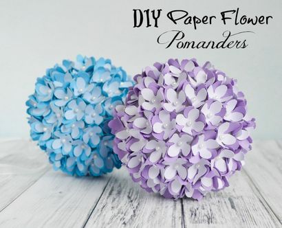 Comment faire un papier Fleur Pomander