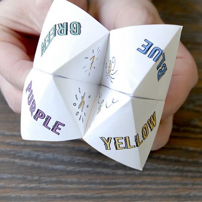 Comment faire un jeu Teller Paper Fortune, Skip To My Lou