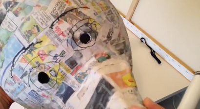 Comment faire un masque en papier mâché - 5 façons - Minuscule Fry