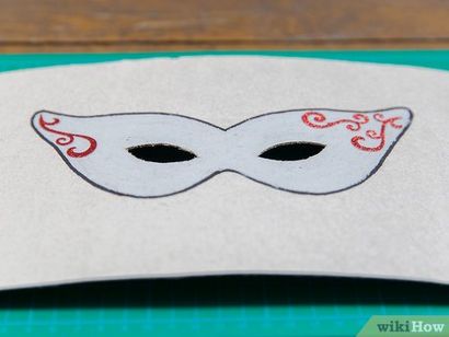 Comment faire un masque de papier 14 étapes (avec photos)