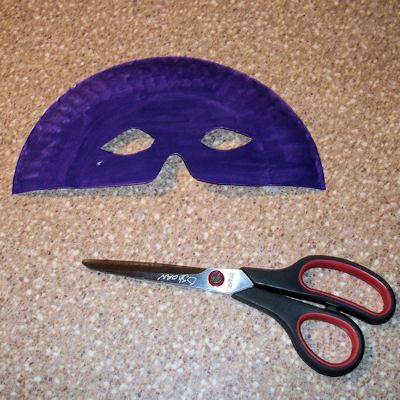 Comment faire une plaque de papier Artisanat Masque