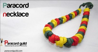 Comment faire un collier de paracord - guilde Paracord