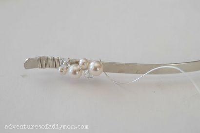 Comment faire une perle et cristal Bandeau - Aventures d'une maman de bricolage