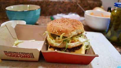 Wie man einen perfekten Big Mac machen