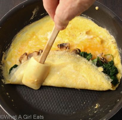 Wie man ein perfektes Französisch Omelett - Was Mädchen isst