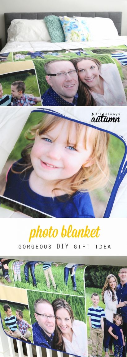 Wie man eine Fotocollage Decke, DIY Geschenkidee - It - s Always Herbst