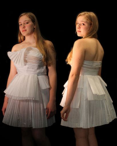 Wie ein gefaltetes Papier Kleid 5 Schritte, um (mit Bildern)