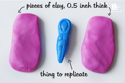 Wie eine Polymer Clay-Form machen