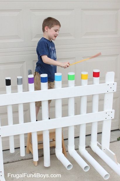 Comment faire un tuyau en PVC Xylophone Instrument - Fun Frugal pour les garçons et les filles (faire) Comment faire un tuyau en PVC Xylophone Instrument - Frugal Fun pour les garçons et les filles