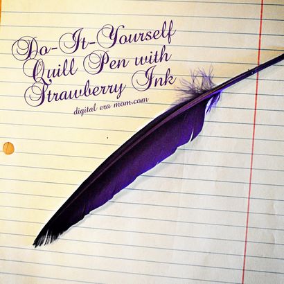Comment faire un stylo Quill et Berry Ink - Mama Plus One