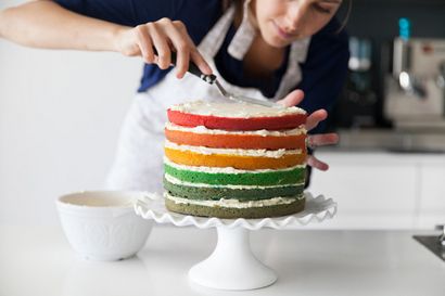Comment faire un gâteau arc-en-