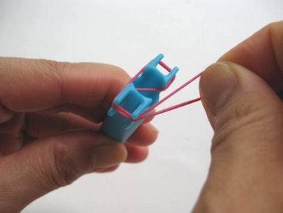 Comment faire un arc-en-Loom Rubber Band Bracelet