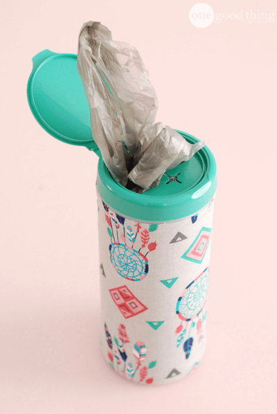 Comment faire un sac en plastique recyclé Distributeur - Une bonne chose par Jillee