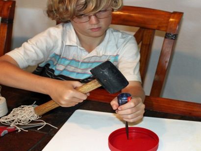 WIE ein aufbereitetes Wind Chime, Inhabitots Stellen