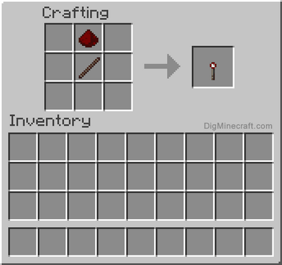 Comment faire une flamme Redstone dans Minecraft