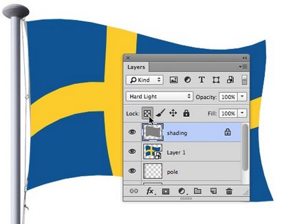 Comment faire un drapeau Rippling dans Photoshop