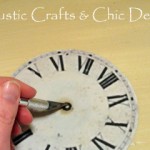 How To Make A Rustikaler Stil Uhr, Rustic Crafts - Chic Decor