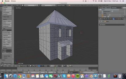 Comment faire une simple maison en 3D avec Blender 5 étapes