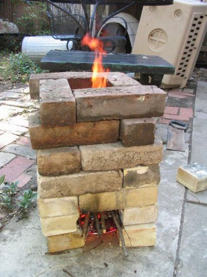 Wie man ein einfaches, sparsamsten Rocket Stove für das Kochen auf der Terrasse, One Green Planet