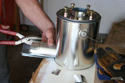 Wie man eine einfache Farbdose Rocket Stove, Wurzel Einfache