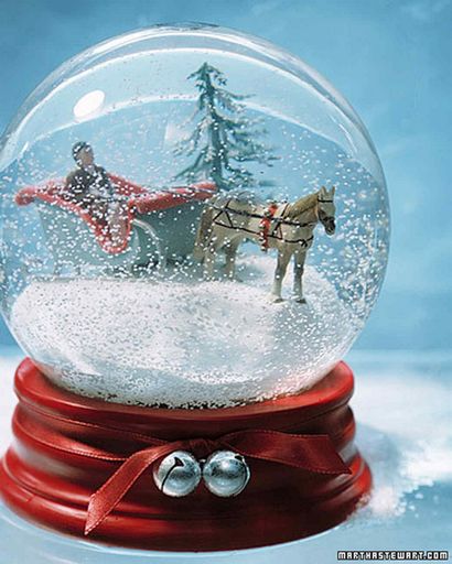 Comment faire un Snow Globe, Martha Stewart