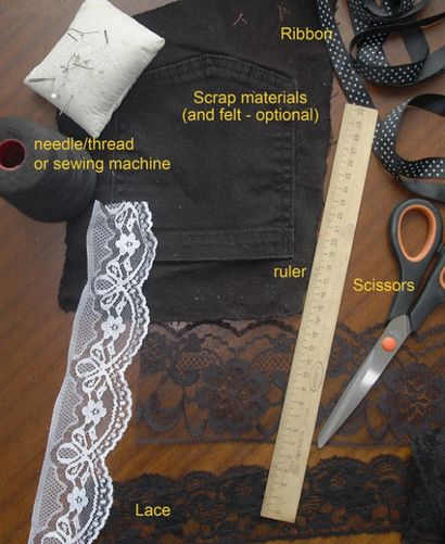 Wie man einen Steampunk Victorian Jabot oder Halstuch - DIY Mode Tutorial - WhatTheCraft