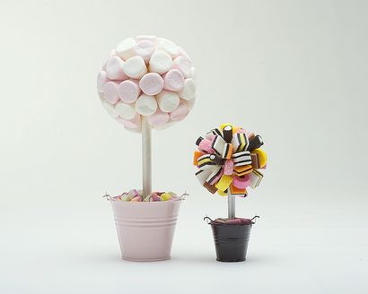 Comment faire un arbre Instructions doux - Arbres bonbon sucré - petit gâteau, Craftmill Bouquets