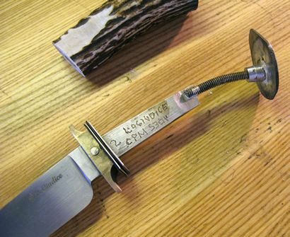 Wie man ein durch tang Griff Messer machen