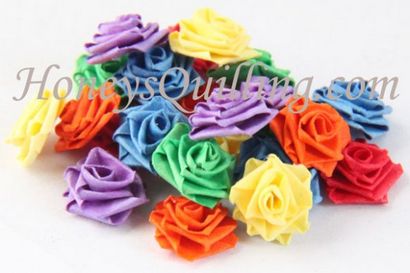 Wie man ein winziges Papier Quilled Rose - Free Tutorial - Honey - s Quilling