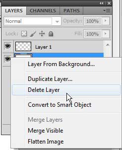 Wie man einen transparenten Hintergrund in Photoshop CS5 Machen - Lösen Sie Ihre Tech