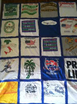 Comment faire une courtepointe T-shirt, de bien-être maman (T-shirt Toison d'Quilt) Comment faire une courtepointe T-shirt, Bien-être maman
