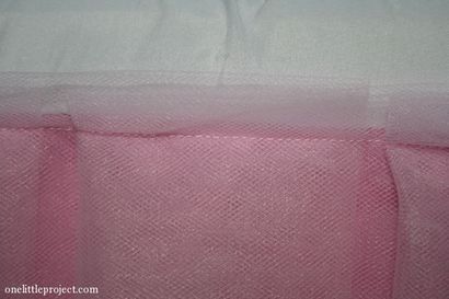 Comment faire un bedskirt tulle