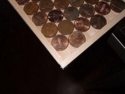 Comment faire une cuisine unique Backsplash Avec Pennies