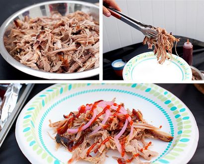 Wie man Authentic Pulled Pork auf einem Gasgrill