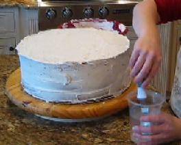 Comment faire un gâteau de mariage et des instructions vidéo Niveau droite