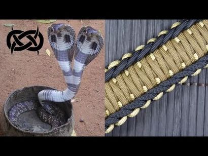 Comment faire un grand angle (Double) Cobra Paracord Bracelet, Comment faire & amp; Faire tout!