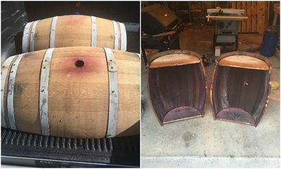 Comment faire une table basse de tonneau de vin