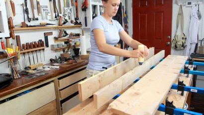 Comment faire un 8 étapes en bois Countertop (avec photos)