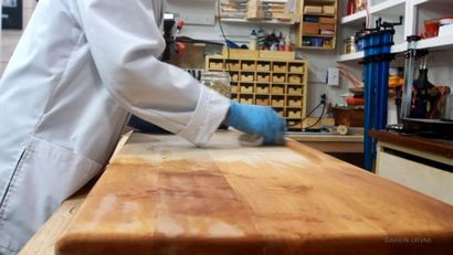 Comment faire un 8 étapes en bois Countertop (avec photos)