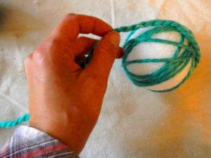 Comment faire une boule du fil Couronne, comment-tos, bricolage