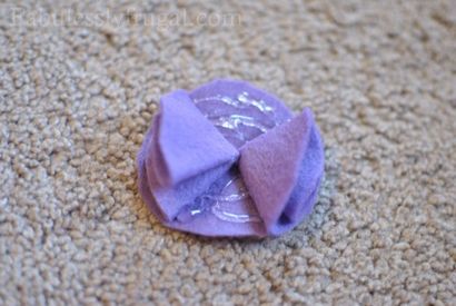 Comment faire bébé Bandeaux satin et de fleurs en feutre, bricolage pour les bébés